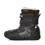 Ghete din piele naturala, captuseala,  maro inchis, imprimeu, D.D.Step_W078-392AL-35_Pebebe