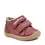Ghete barefoot copii, piele naturala, captuseala textila, Burgundy, Elf Step tex, Bar3foot_5905811261761_Pebebe