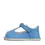 Pantofi barefoot copii, piele naturala, talpa din cauciuc, albastru, D.D.Step_H085-41850-21_Pebebe