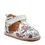 Sandale copii, primii pasi, piele naturala, talpa flexibila si inchidere cu scai, print fluturi_RO-103-11-24_Pebebe