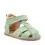 Sandale copii, barefoot, primii pasi, piele naturala, talpa flexibila, inchidere cu scai, vernil pictat_RO-103-13-24_Pebebe