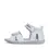 Sandale fete, piele naturala, alb cu inimioara, D.D.Step_G075-41103M-29_Pebebe