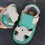 Sandale barefoot, primii pasi, piele naturala, talpa flexibila, verde, Eduardo_Ari-100-8-16_Pebebe