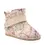 Cizme din piele pentru copii, talpa flexibila, imblanite, crem pictat_RO-106-20-24_Pebebe