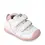 Pantofi copii, piele naturala, Biogateo Sport, alb, roz, Biomecanics_221001-B-24_Pebebe