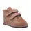 Ghete copii Barefoot, piele naturala, captuseala din blana, talpa felxibila, maro, Stuy_RO-115-9-24_Pebebe