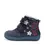 Ghete barefoot fete, piele naturala, captuseala, bleumarin , fairy stars, D.D.Step_W073-42766-25_Pebebe
