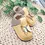 Pantofi barefoot copii, primii pasi, piele naturala, talpa flexibila, fluturas auriu_RO-16-8-22_Pebebe