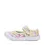 Espadrile copii din material textil, decupati, talpa flexibila, alb, D.D Step_C100-51511A-27_Pebebe