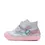 Pantofi fete, piele naturala, primii pasi, roz perlat, argintiu, D.D. Step_S066-51160B-25_Pebebe