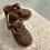 Pantofi fete, piele naturala, talpa flexibila, decupati, maro inchis, Pony_RO-302-3-24_Pebebe