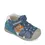 Sandale baieti, piele naturala, talpa flexibila, protectie degete, Biogateo Casual, albastru, Biomecanics_252116-A556-23_Pebebe