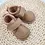 Pantofi barefoot baieti, piele naturala, primii pasi, talpa flexibila, culoare maro, Smiley_RO-500-3-17_Pebebe