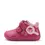 Pantofi D.D Step fete, barefoot, primii pasi, piele naturala, talpa fluorescenta, roz inchis, fluturi_S070-52838A-20_Pebebe