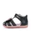 Sandale D.D. Step Copii, piele naturala, talpa flexibila, bleumarin talpa roz,ursulet_G075-51284CM-30_Pebebe