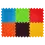 Covoras ortopedic pentru masaj Puzzle "Mix" 6 elemente + 6 triunghiuri_2000000127316_Pebebe