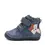 Ghete Barefoot baieti, D.D Step, piele naturala, captuseala din blana, albastru, pisica_W070-52301-20_Pebebe