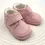 Ghete barefoot copii, din piele naturala cu scai, captuseala textila si talpa din cauciuc, roz_RO-17-15-23_Pebebe