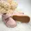 Ghete barefoot pentru copii, primii pasi, piele naturala, captuseala din blana, talpa flexibila, roz, Smiley_RO-600-3-22_Pebebe