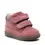 Ghete impermeabile Geox fete, piele naturala, captuseala din lana si brant termic,  roz prafuit, Hynde_B163MB-00032-C8006-22_Pebebe
