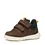 Pantofi Geox baieti, piele naturala si material textil,  brant antibacterian, Geox Respira, Hyroo baby, maro inchis_B365EA-032FU-C0517-21_Pebebe
