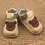 Pantofi barefoot copii primii pași din piele naturală cu talpă flexibilă – galben cu model ursulet_RO-16-23-21_Pebebe