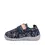 Pantofi copii de interior din material textil, barefoot, talpa flexibila, bleumarin cu imprimeu, D.D Step_C086-52717-20_Pebebe