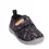 Pantofi copii de interior din material textil, barefoot, talpa flexibila, roz cu imprimeu, D.D Step_C086-52496AM-27_Pebebe