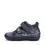 Pantofi din piele naturala cu supinatie pentru fete, bleumarin sidef cu inimioare, Ponte20_DA03-5-2664M-26_Pebebe