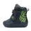 Ghete inalte din piele naturala pentru baieti, D.D.Step, imblanite, bleumarin, desen cos baschet_W071-52577B-20_Pebebe