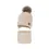 Set de iarnă pentru băieți, căciulă și fular-tub bej Endo, cu mot_7082-11_Pebebe
