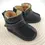 Cizme din piele pentru copii, talpa flexibila, imblanite, negru_RO-106-23-17_Pebebe
