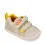 Pantofi Barefoot Biomecanics Wider Canvas cu Dublu Scai - Bej cu Accente Portocalii_262190-C891-25_Pebebe