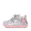 Pantofi Barefoot D.D. Step fete, piele naturala, primii pasi, argintiu_S070-61646-25_Pebebe