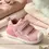 Pantofi Biomecanics fete, Biogateo Casual, primii pasi  – Roz Metalizat și Mesh Respirabil_262103-A032-25_Pebebe