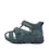 Sandale D.D. Step băieți, piele naturală, bleumarin cu imprimeu barcuta_G064-61383B-20_Pebebe