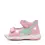 Sandale D.D. Step fete, piele naturală, LED, roz, design cu chitara,_G064-61965A-24_Pebebe