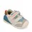 Pantofi Biomecanics pentru Băieței Biogateo Casual – Bej-Alb cu Imprimeu Dinozauri_262120-B695-20_Pebebe