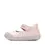 Pantofi D.D.Step, fete, piele naturala, decupati, primii pași, roz sidef cu inimioare_H066-61513-20_Pebebe