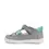 Pantofi D.D.Step copii, barefoot, piele naturala, decupati, primii pași, gri_H077-61979B-21_Pebebe