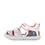 Sandale Biomecanics baieti, piele naturala, talpa flexibila, protectie degete, Bioevolution, alb_262231-B050-25_Pebebe
