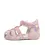 Sandale fete cu barete si ajustare cu 2 scaiuri, piele naturala, talpa flexibila, roz lila, D.D.Step_G111-61400A-21_Pebebe