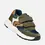 Pantofi Geox Baieti, piele naturala, brant antibacterian, Flexyper mini, khaki_B656GC-05422-CB36N-20_Pebebe