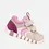 Pantofi Geox Fete, piele naturala si textil, brant antibacterian, Geox Respira, Iupidoo, Bej cu roz_B3558C-05422-C5378-19_Pebebe