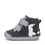 Ghete D.D.Step baieti, piele naturala, imblanite, bleumarin cu gri, model cu Urs polar_W066-62479A-20_Pebebe