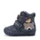 Ghete D.D.Step imblanite, baieti, piele naturala, talpa flexibila, bleumarin, model cu urs_W029-62556-19_Pebebe