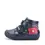 Ghete D.D Step, Barefoot, Fete, talpa fluorescenta, piele naturala, captuseala textila, bleumarin sidef_ A116-62403A-22_Pebebe