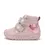 Ghete D.D Step fete, piele naturala, talpa flexibila, captuseala textila, roz_A071-62882-20_Pebebe
