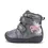 Ghete fete, inalte, piele naturala pentru fete, D.D.Step, imblanite, gri metalic, model unicorn_W071-62376-20_Pebebe