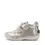 Pantofi D.D. Step fete, primii pasi, piele naturala, talpa flexibila, auriu cu zebra_S015-62120C-19_Pebebe